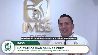 Conoce el Centro de Monitoreo Tecnológico del IMSS.