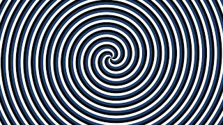 8K Optical Illusion, A Hypnotic Spiral
