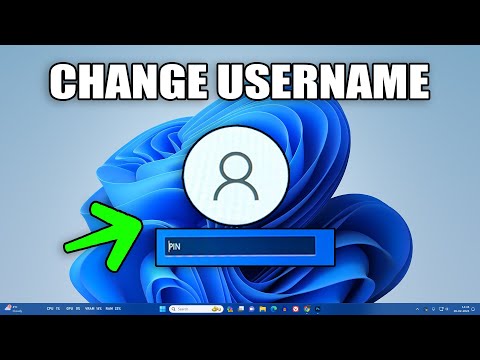 How to change username on Windows 11