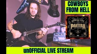 PANTERA - COWBOYS FROM HELL | Official Live version LIVE STREAM / PLAY THROUGH by Attila Voros