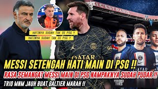 MESSI SETENGAH HATI DI PSG💔"Semangat Messi Main di PSG Sudah Hilang"🥲TRIO MNM Jauh Dibawah Peforma❗️