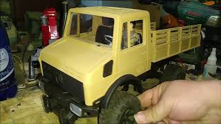 RC Truck WPL C24, WPL B16 BRUDER Unimog conversion Umbau