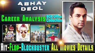 Abhay Deol Hit and Flop Movies List with Box Office Collection Analysis