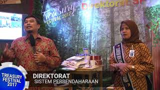 Booth Direktorat Sistem Perbendaharaan Treasury Festival 2017