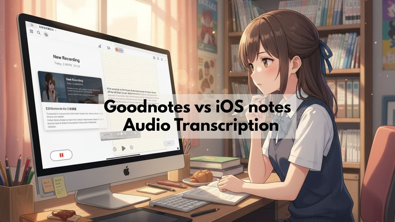 Goodnotes Vs Ios Notes Audio Transcription 語音轉文字 Youtube