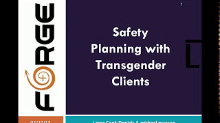 Safety Planning with Transgender Clients
