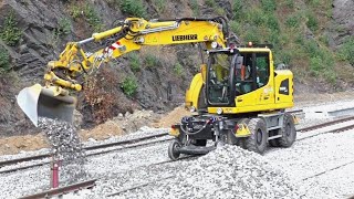 Liebherr 922 rail with great skills operator | Liebherr 922 rail specs