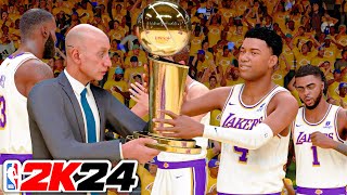 NBA 2K24 MyCAREER PS5 #13 - The Championship Chase!