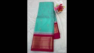 🍁Gadwal Mixed Silk With Blouse Sarees | 08919871229 | #gadwalsilk #trending #viralvideo #saree #silk