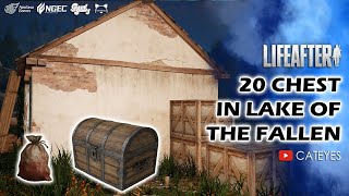 🌊 LIFEAFTER  20 Chest Locations 🎁 in Lake of the Fallen Levin Suburbs Map Exploration 🔍