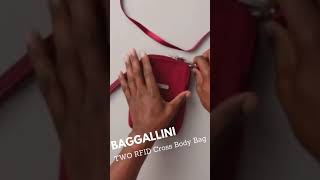 Baggallini Cross Body backpack cross body phone purse leather cross body phone bag,  rfid technology