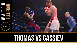 Thomas vs Gassiev FULL FIGHT: Dec. 18, 2015 - PBC on Spike