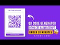 Build Your Own QR Code Generator Under 10 Minutes Using HTML CSS and JavaScript API