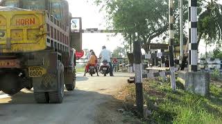 MGR Chennai Central - New Jalpaiguri Skips Duggirala Railway gate | AVK Trainzone