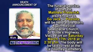 Matthew Frederick short 1