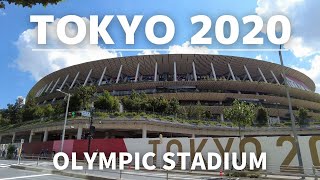 【TOKYO 2020】Walk around Tokyo Olympic Stadium (4K HDR)