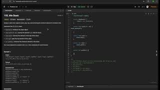 Leetcode 155 | Min Stack | Efficient Solution | Solution in Tamil
