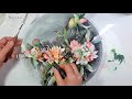 eng sculpturepainting peony flower chapter2 스컬프쳐 페인팅 작약 만들기 2탄 pastelcraft leemijun tutorial