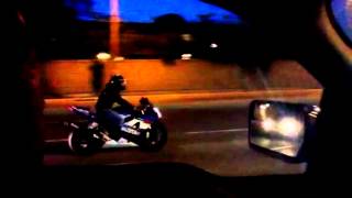 Red light camera fast bike