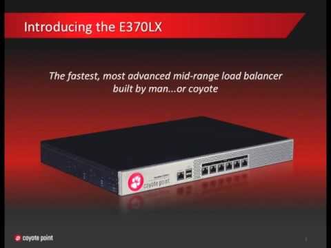 Equalizer E370LX Load Balancer/ADC Launch Equalizer E370LX Load Balancer/ADC Launch