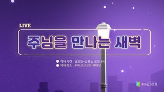 [주아선교교회] 누가복음 2장 1절-7절. 주님을 만나는 새벽 #1033. 2025.02.11. 박종은 담임목사