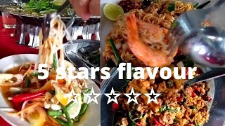 INSANE Thai food Kuala Lumpur. Giant Prawns pad Thai, ULTIMATE LIME FISH. Full house daily!