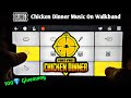 PUBG Winner Winner Chicken Dinner🐔 Theme On Walkband | Piano + Drum Cover