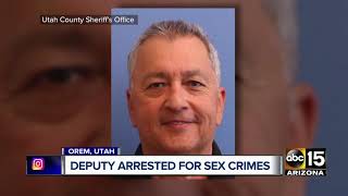 Utah Sheriff's deputy arrested for sex crimes in Arizona