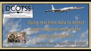 Are we there yet? Using real time data to detect water vapor plumes in the upper atmosphere.