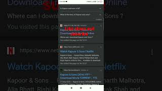 how to download kapoor and sons movie