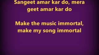 Hothon Se Chu Lo Tum -Jagjit Singh   Lyrics with Translation
