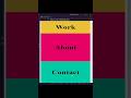 CSS Flexbox Experiment HTML #shorts