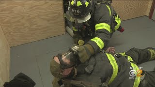 Only On CBS2: FDNY Members Begin Tactical Training At New Rockaway Facility