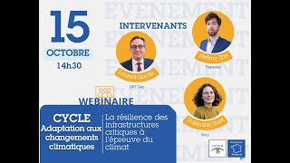 Replay - Résilience des infrastructures critiques - 15 octobre 2024