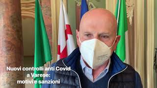 Nuovi controlli antiCovid a Varese: motivi e sanzioni