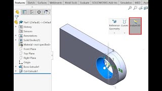 Instant 2D, Instant 3D, Shaded Sketch Contours in SolidWorks