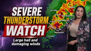 SEVERE THUNDERSTORM WATCH | Strong to severe storms and locally heavy rainfall possible