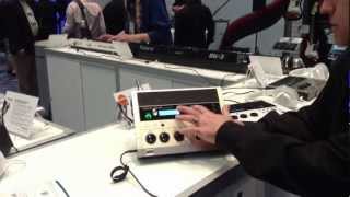 Kraft Music - Roland CD-2U \u0026 SD-2U Portable Recorder Demos at NAMM 2013