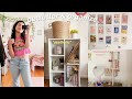 DECLUTTER and organize with me!! rearranging my room, new decor, minimalist inspired 🛋