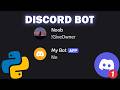 How to Create a Discord Bot in Python (2025 Tutorial | Under 10 Minutes)