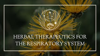 Herbal Therapeutics for the Respiratory System