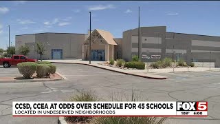 CCSD, CCEA at odds over extending school days of 45 schools