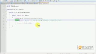 The C# foreach Method & System.String Class