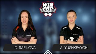 07:00 Diana Rafikova - Anastasiia Yushkevich 10.02.2025 WINCUP Women Professional. Table 1