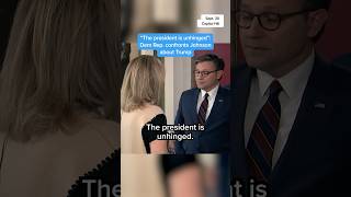 'The president is unhinged': Dem Rep. confronts Johnson about Trump