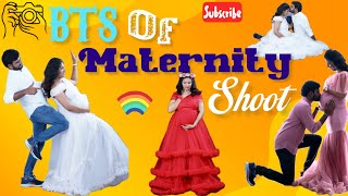 చాల తక్కువ budget lo shoot || Behind the scenes of maternity shoot || #shoot # #BHS #pregnancy