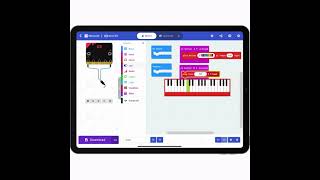 Microbit Music - coding Music with Microbit on an iPad - tutorial