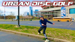 Urban Disc Golf | Nashville | Nissan Stadium Parking Lot