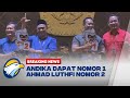 Momen Andika Perkasa & Ahmad Luthfi Buka Nomor Urut Pilgub Jawa Tengah