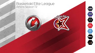 Basketaki The League - War Gamers Vs Antilalos BC (08/01/2025)